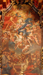 Klosterkirche : Fresque Mariä Aufnahme in den Himmel