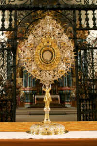 Anbetung in der Klosterkirche Mariä Himmelfahrt